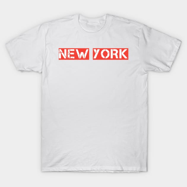 NEW YORK T-Shirt by mabelas